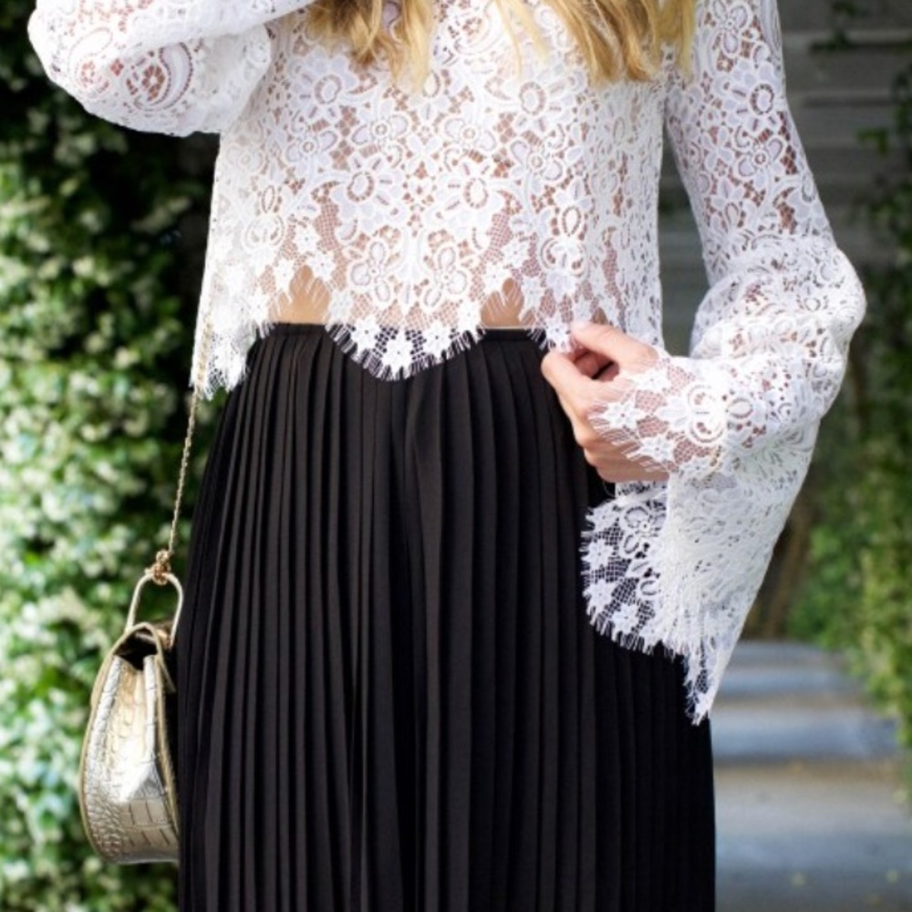 For Love and Lemon Lace Top